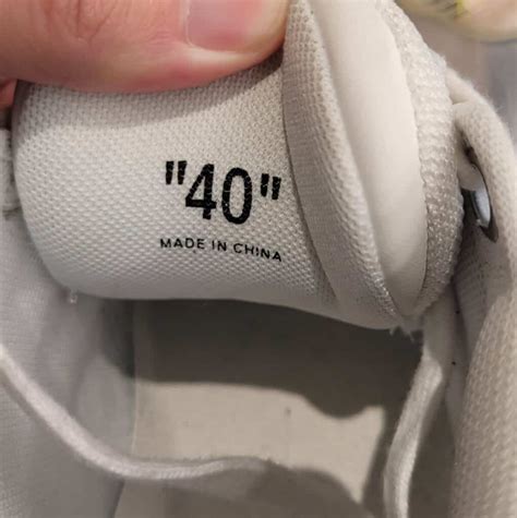 off white made in china